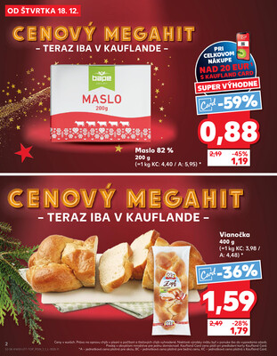 Kaufland 18.12. - 24.12. - Kaufland Zvolen Zapad-Teplicky
