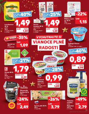 Kaufland 18.12. - 24.12. - Kaufland Zvolen Zapad-Teplicky