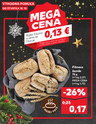 Kaufland 18.12. - 24.12. - Kaufland Žiar nad Hronom