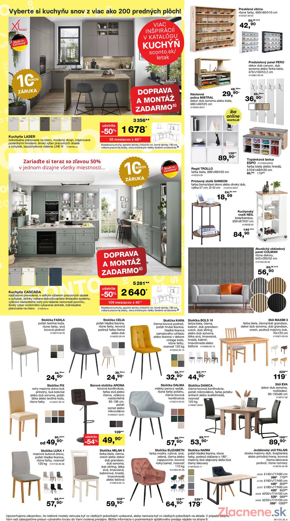 Leták SCONTO nábytok - Sconto nábytok od 22.12. do 20.1.2026 - strana 2