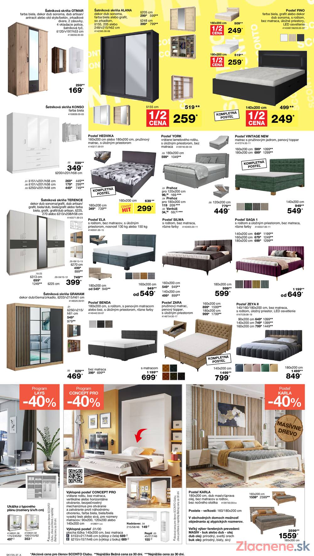 Leták SCONTO nábytok - Sconto nábytok od 22.12. do 20.1.2026 - strana 7