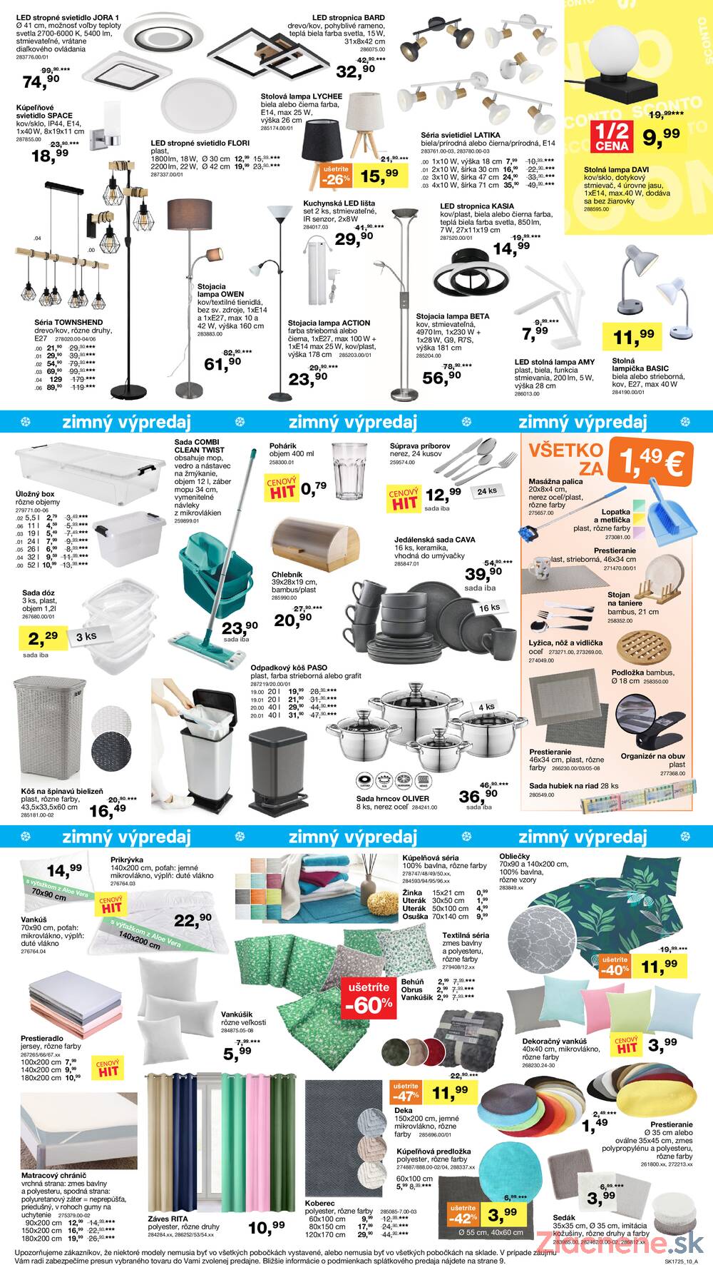 Leták SCONTO nábytok - Sconto nábytok od 22.12. do 20.1.2026 - strana 10