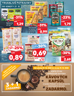 Kaufland 27.12. - 31.12. - Kaufland Detva