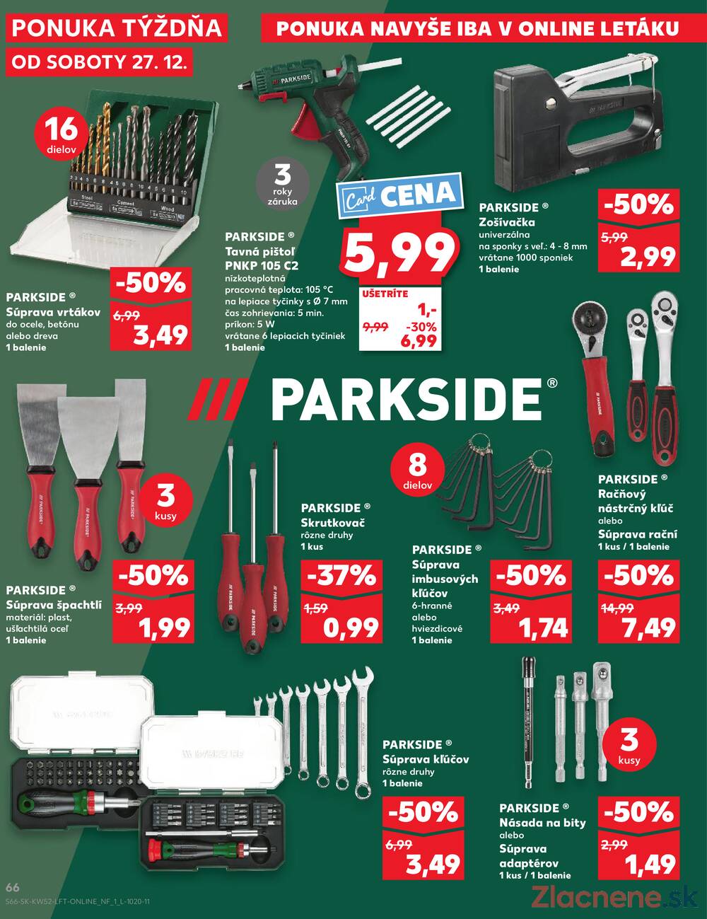 Leták Kaufland - Kaufland 27.12. - 31.12. - Kaufland Zlaté Moravce - strana 66