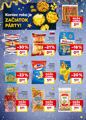 Billa od 27.12. do 31.12.2025