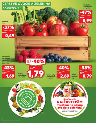 Kaufland 2.1. - 7.1. - Kaufland Detva