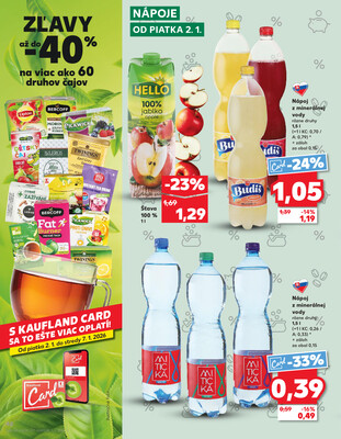 Kaufland 2.1. - 7.1. - Kaufland Detva