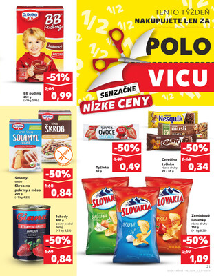 Kaufland 2.1. - 7.1. - Kaufland Rožňava