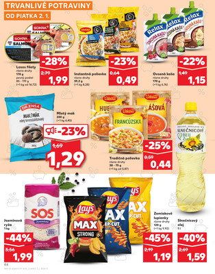 Kaufland 2.1. - 7.1. - Kaufland Rožňava