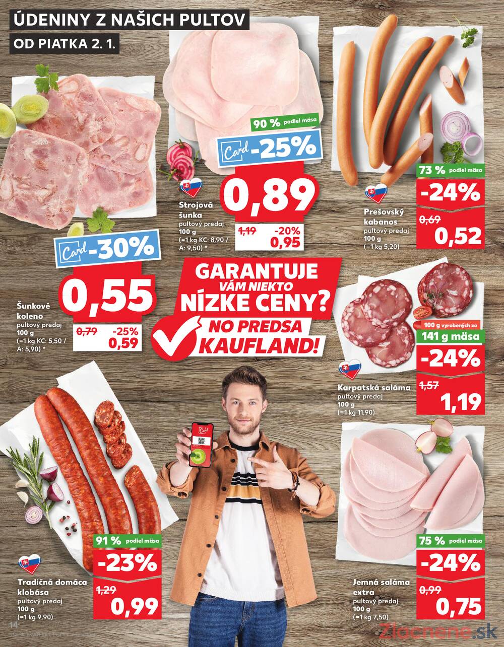 Leták Kaufland - Kaufland 2.1. - 7.1. - Kaufland Zlaté Moravce - strana 14 Leták Kaufland - Kaufland 2.1. - 7.1. - Kaufland Zlaté Moravce - strana 14