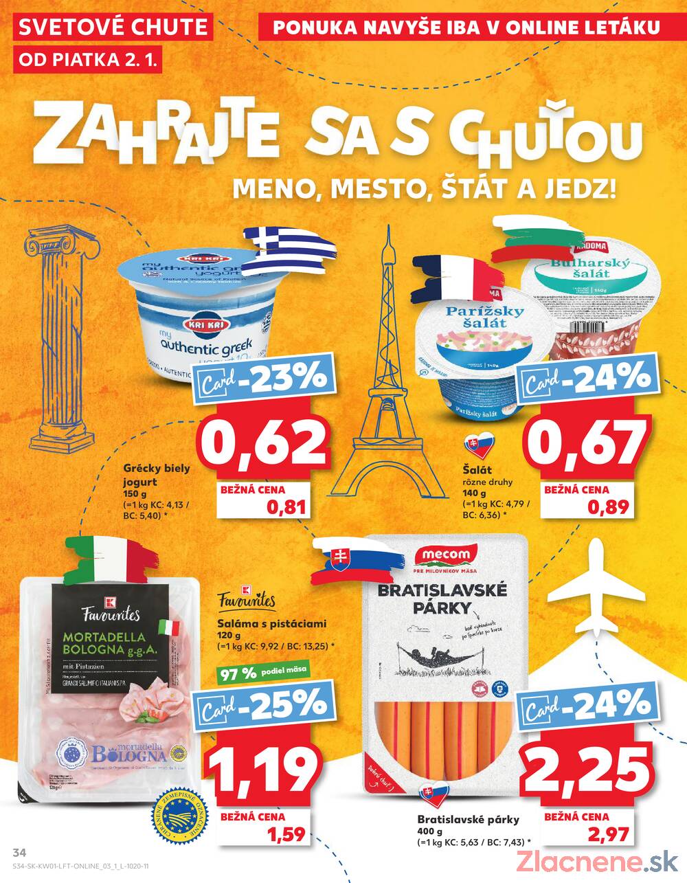 Leták Kaufland - Kaufland 2.1. - 7.1. - Kaufland Zlaté Moravce - strana 34