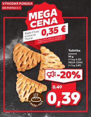 Kaufland 2.1. - 7.1. - Kaufland Zlaté Moravce