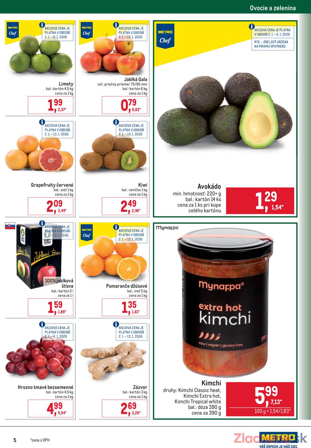 Leták METRO - METRO Gastronómia do 13.1. - strana 5