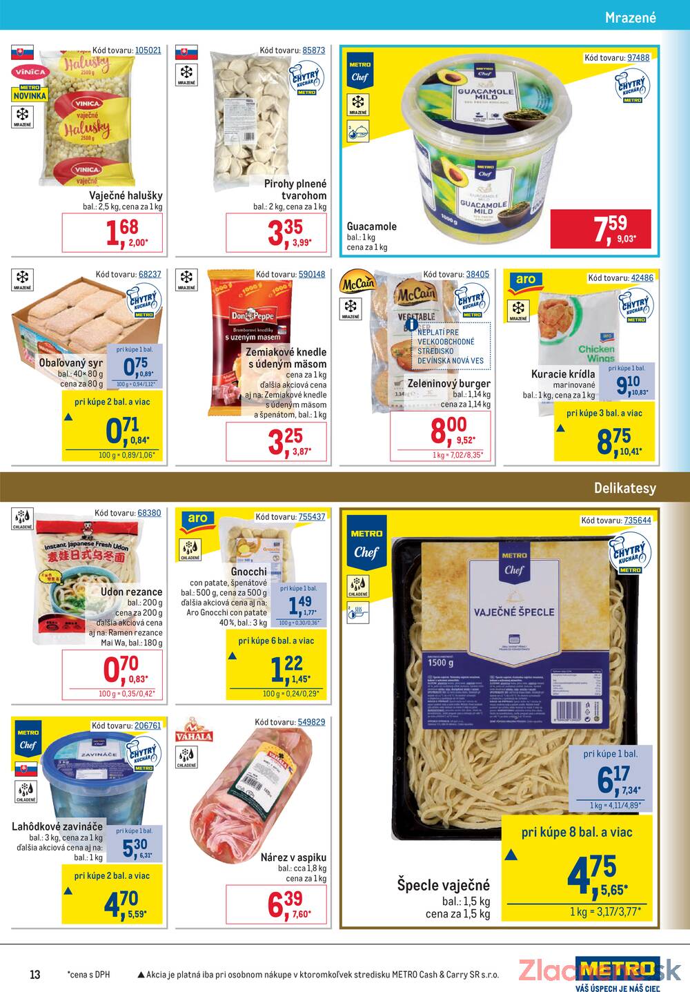 Leták METRO - METRO Gastronómia do 13.1. - strana 13