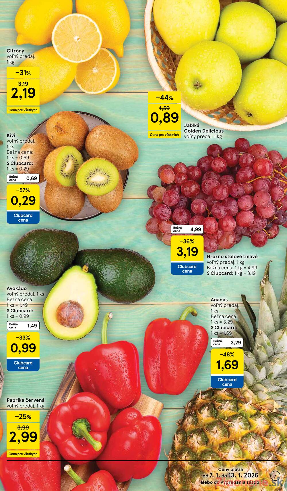 Leták Tesco - Tesco malé hypermarkety od 7.1. do 13.1.2026 - strana 7
