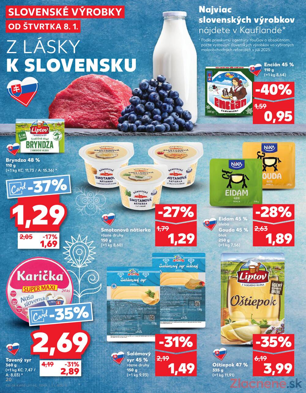 Leták Kaufland - Kaufland 8.1. - 14.1. - Kaufland Bardejov - strana 20