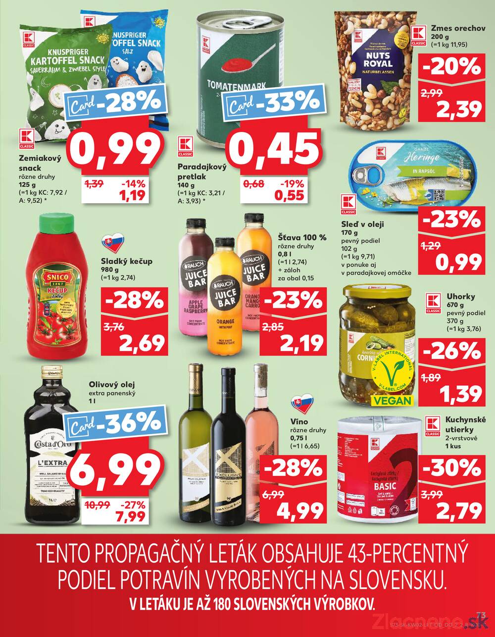 Leták Kaufland - Kaufland 8.1. - 14.1. - Kaufland Bardejov - strana 73