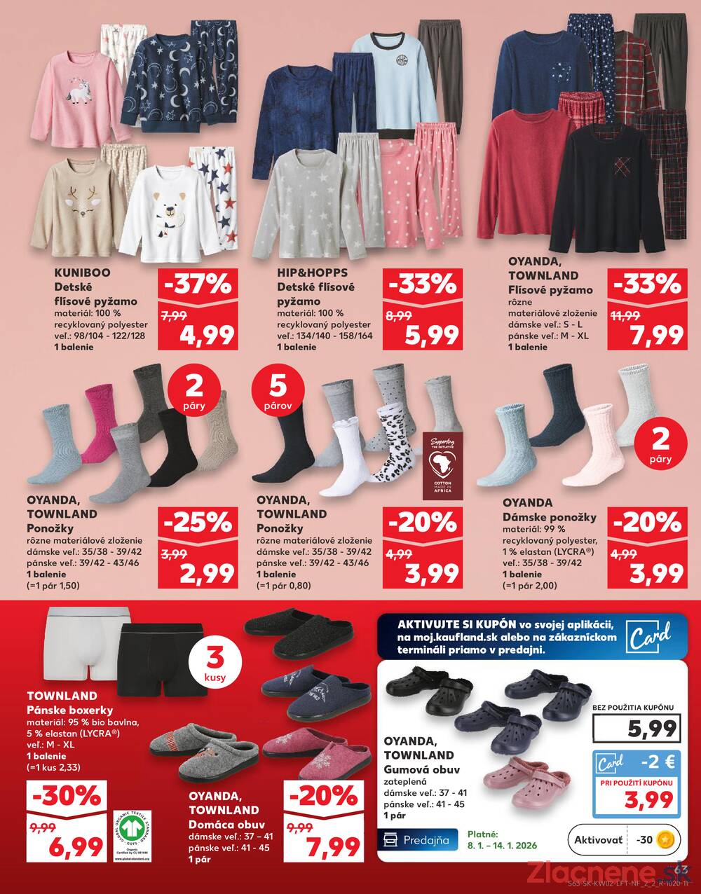 Leták Kaufland - Kaufland 8.1. - 14.1. - Kaufland Veľký Meder - strana 63 Leták Kaufland - Kaufland 8.1. - 14.1. - Kaufland Veľký Meder - strana 63