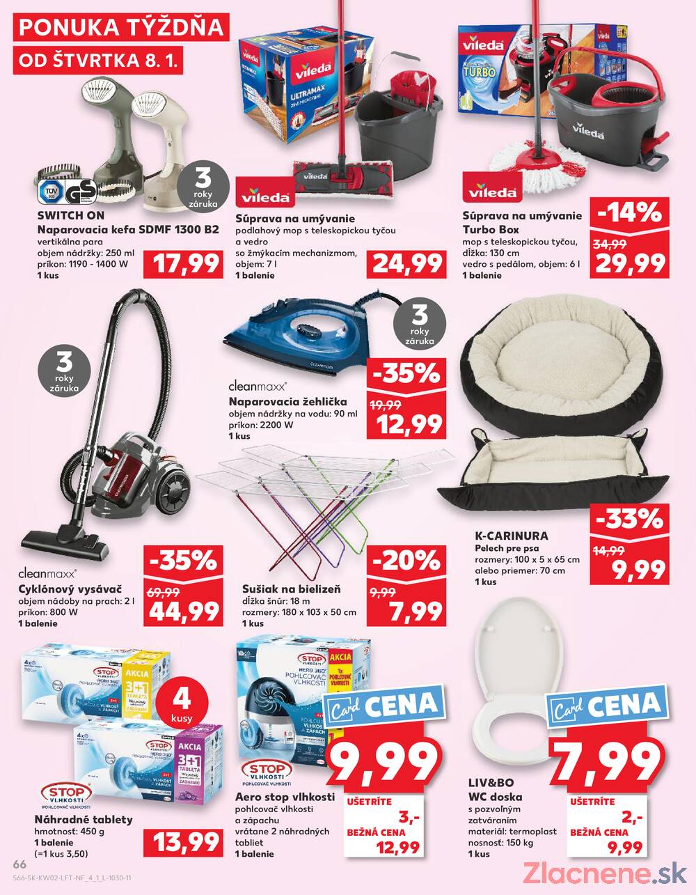 Leták Kaufland - Kaufland 8.1. - 14.1. - Kaufland Veľký Meder - strana 66