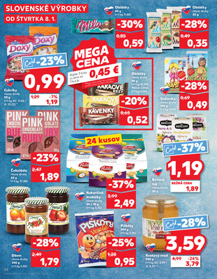 Kaufland 8.1. - 14.1. - Kaufland Veľký Meder