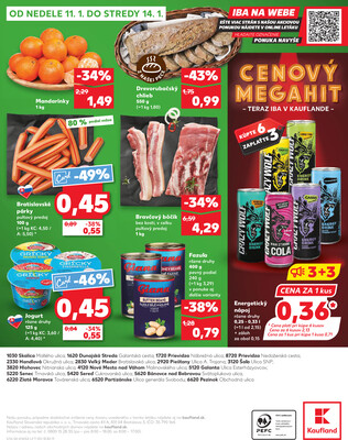 Kaufland 8.1. - 14.1. - Kaufland Veľký Meder
