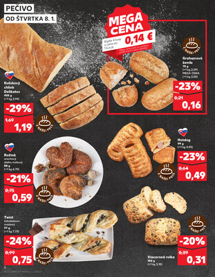 Kaufland 8.1. - 14.1. - Kaufland Piešťany