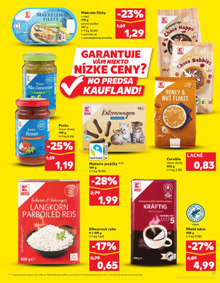 Kaufland 8.1. - 14.1. - Kaufland Piešťany