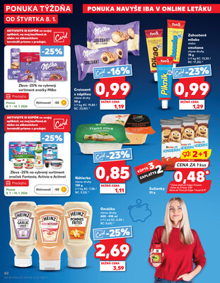 Kaufland 8.1. - 14.1. - Kaufland Piešťany