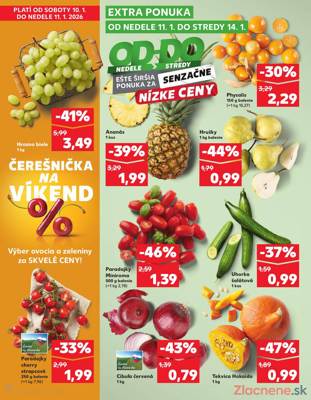 Leták Kaufland - Kaufland 8.1. - 14.1. - Kaufland Zlaté Moravce - strana 70 Leták Kaufland - Kaufland 8.1. - 14.1. - Kaufland Zlaté Moravce - strana 70