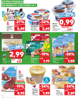 Kaufland 8.1. - 14.1. - Kaufland Zlaté Moravce