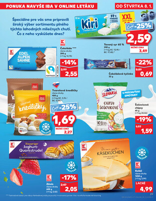 Kaufland 8.1. - 14.1. - Kaufland Ružomberok