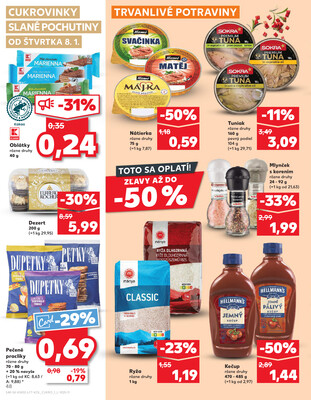 Kaufland 8.1. - 14.1. - Kaufland Ružomberok
