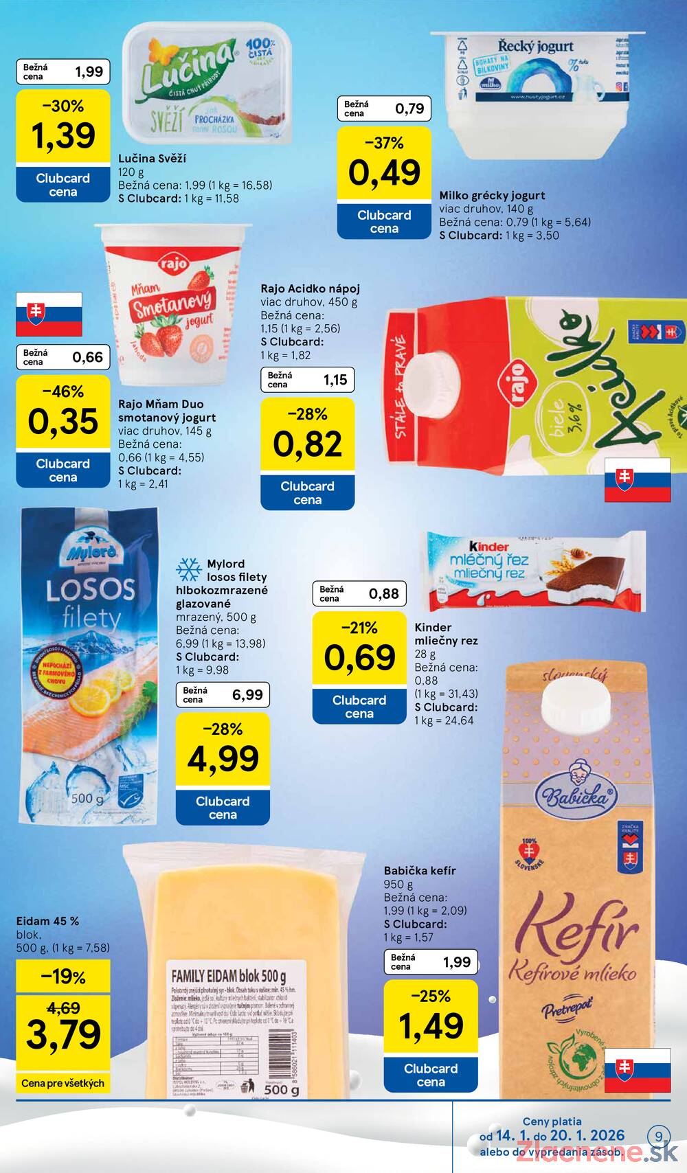 Leták Tesco - Tesco supermarkety od 14.1. do 20.1.2026 - strana 9