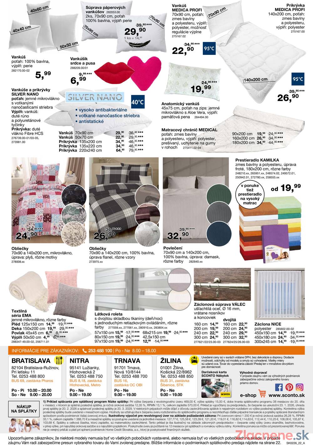 Sconto nábytok od 21.1. do 10.2.2026