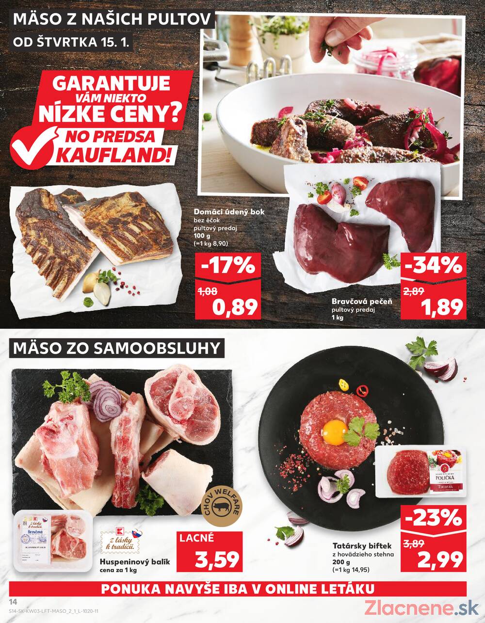 Kaufland 15.1. - 21.1. - Kaufland Brezno