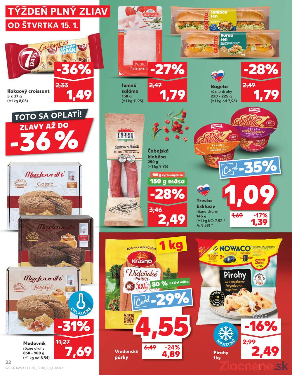 Kaufland 15.1. - 21.1. - Kaufland Vranov nad Topľou