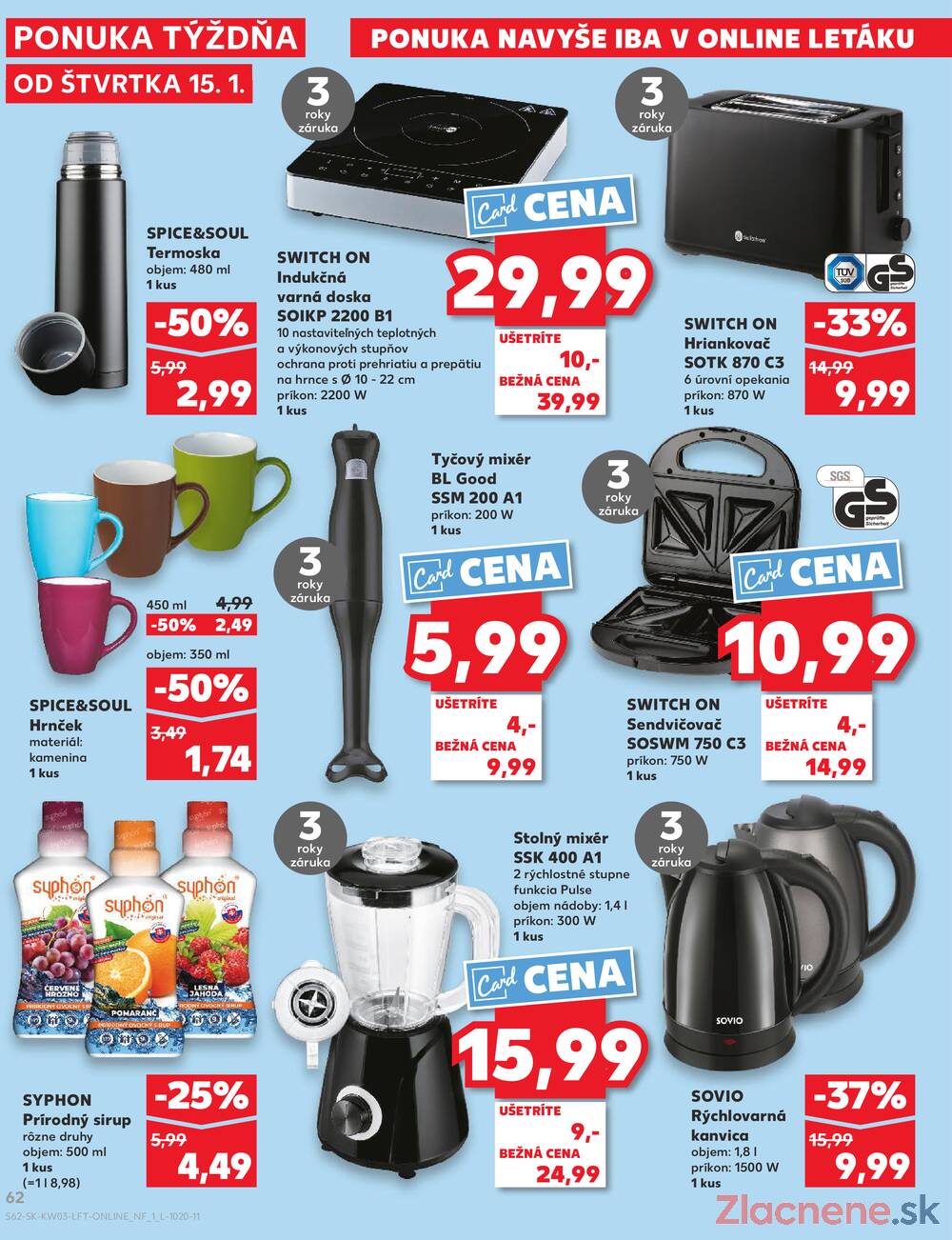 Kaufland 15.1. - 21.1. - Kaufland Vranov nad Topľou