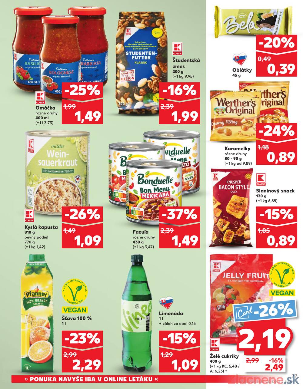 Kaufland 15.1. - 21.1. - Kaufland Vranov nad Topľou