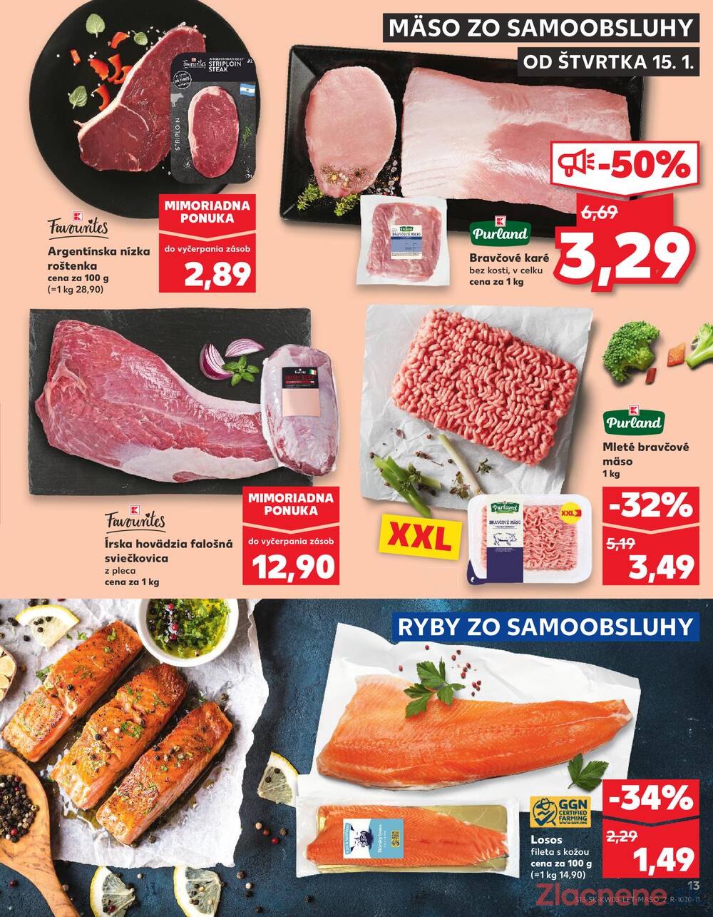 Leták Kaufland - Kaufland 15.1. - 21.1. - Kaufland Sabinov - strana 13
