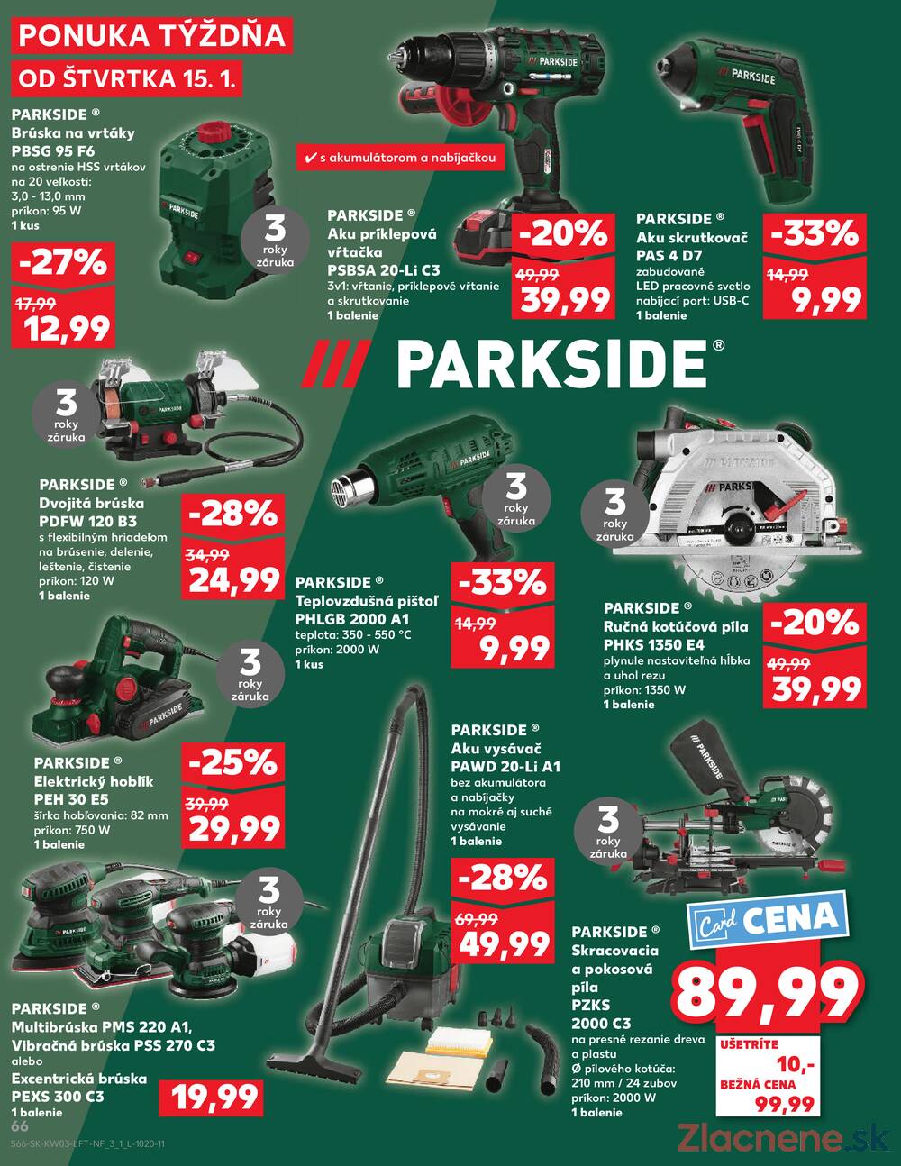 Kaufland 15.1. - 21.1. - Kaufland Poprad - Jiřího Wolkera