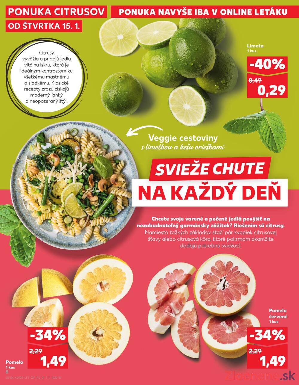 Leták Kaufland - Kaufland 15.1. - 21.1. - Kaufland Svidník - strana 8