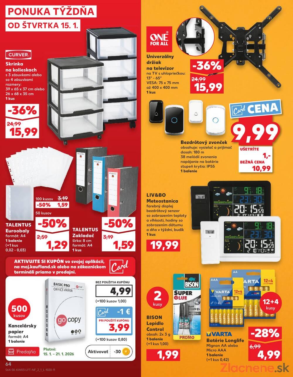 Kaufland 15.1. - 21.1. - Kaufland Svidník