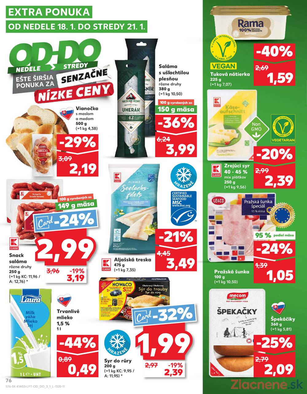 Kaufland 15.1. - 21.1. - Kaufland Ružomberok