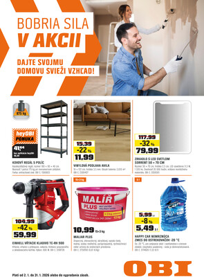 leták OBI