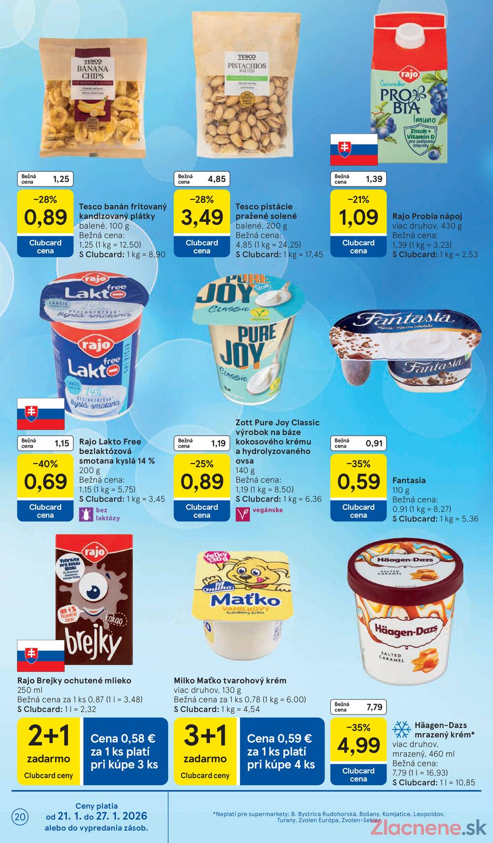 Tesco supermarkety od 21.1. do 27.1.2026