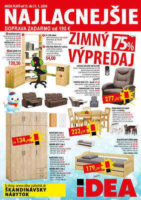 IDEA nábytok : 1 leták