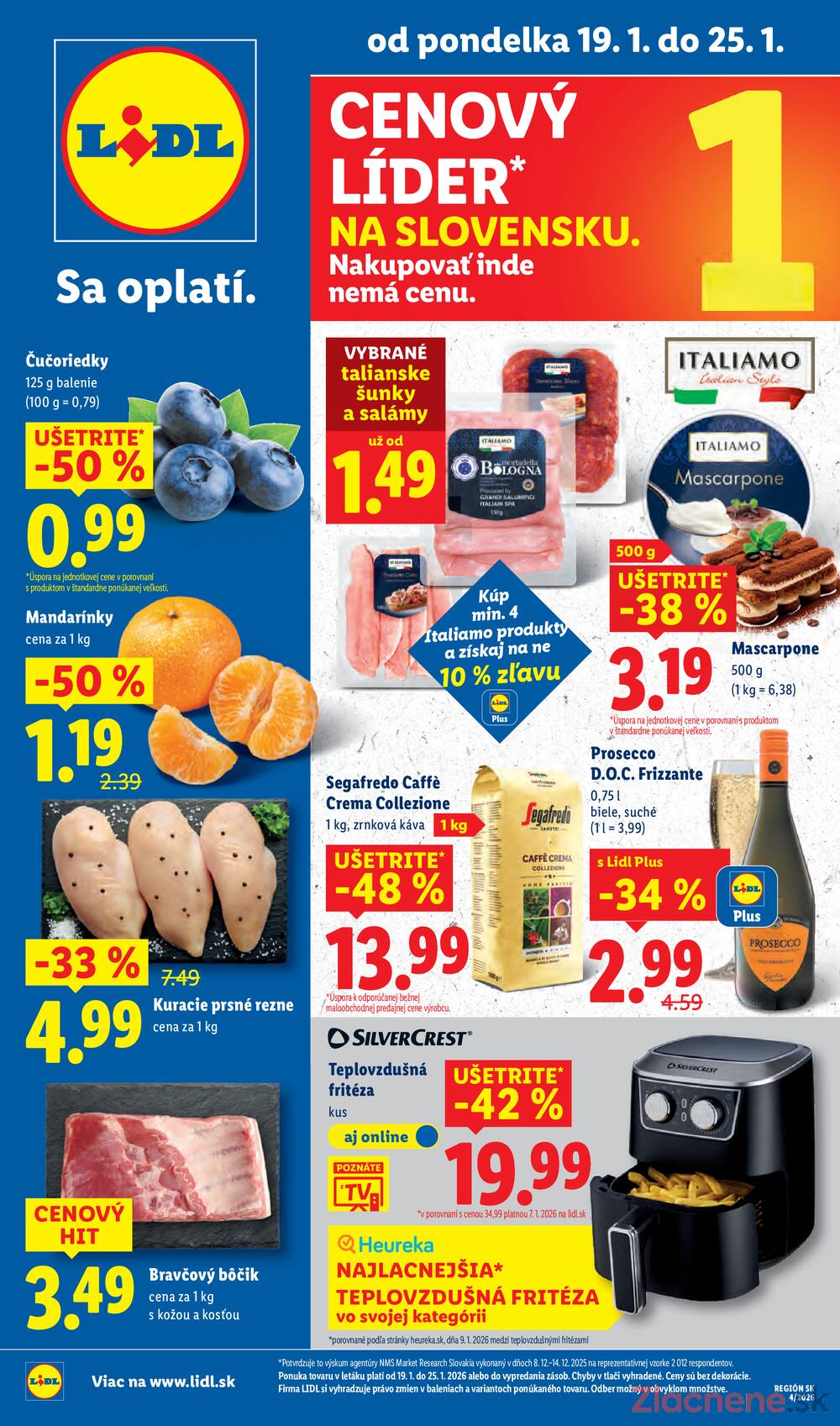 Leták Lidl - Lidl do 25.1. - strana 1