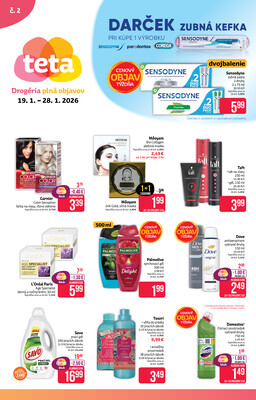 Letáky TETA drogerie