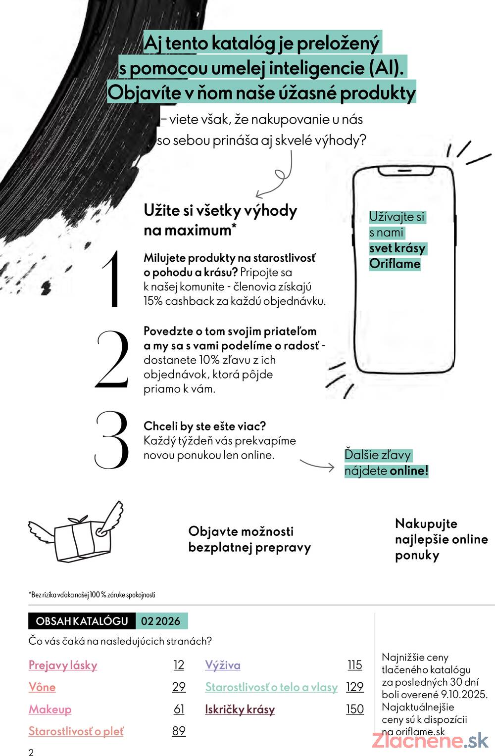 Leták Oriflame - Oriflame do 10.2. - strana 2