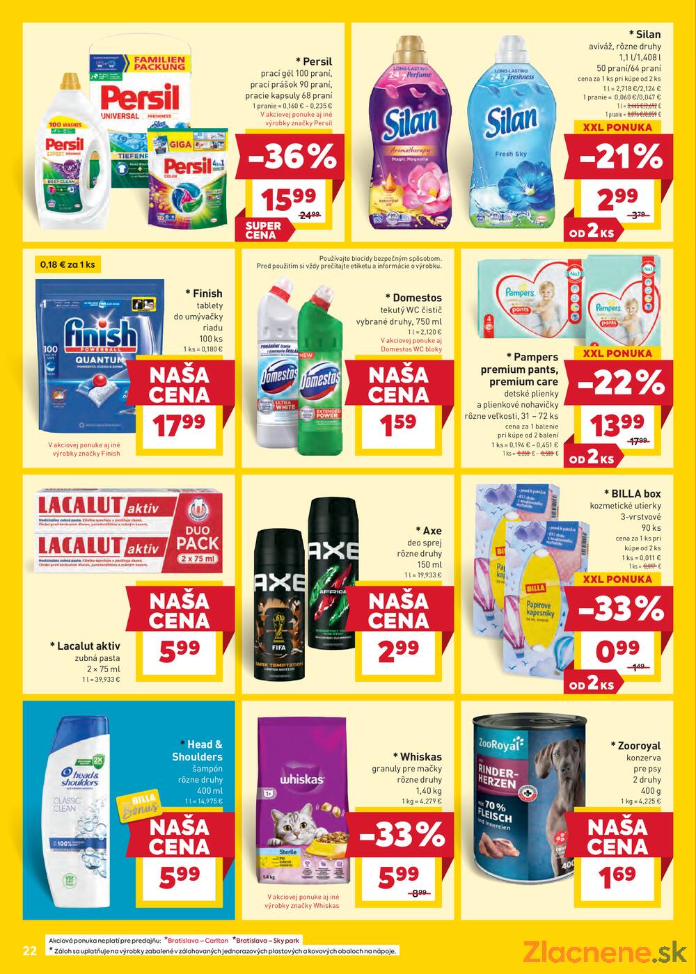 Leták BILLA - BILLA od 28.1. do 3.2.2026 - strana 22